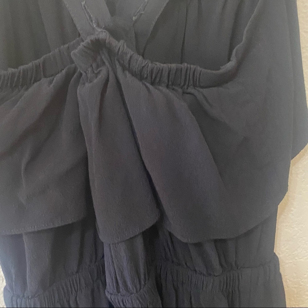 Madewell Apron Ruffle Jumpsuit - Picture 9 of 14